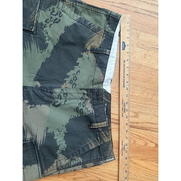 VOLCOM stone made BDU M65 CARGO COMBAT TROUSERS PANTS denison camo 38 - Picture 7 of 9